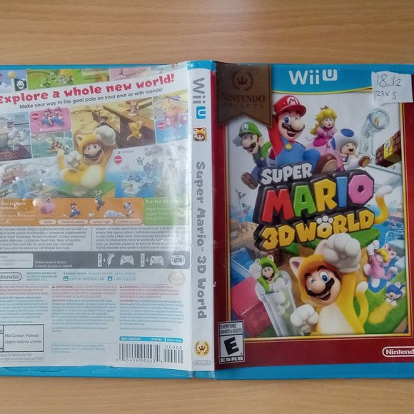 Nintendo Wii U Super Mario 3D World - Picture 1 of 3